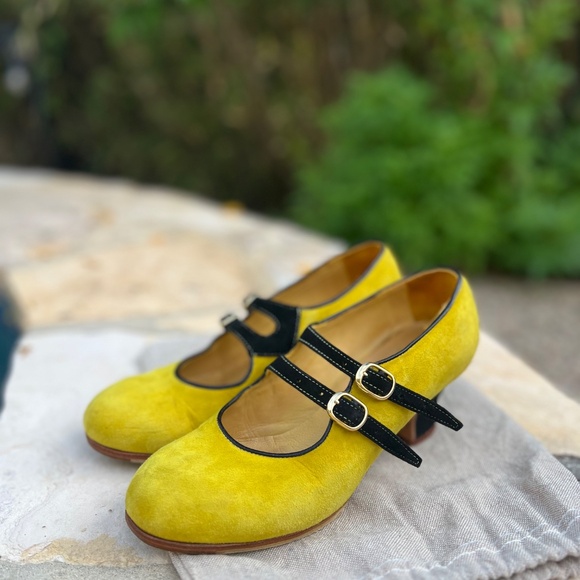 Senovilla Flamenco Shoes Size 5.5 - Picture 2 of 5